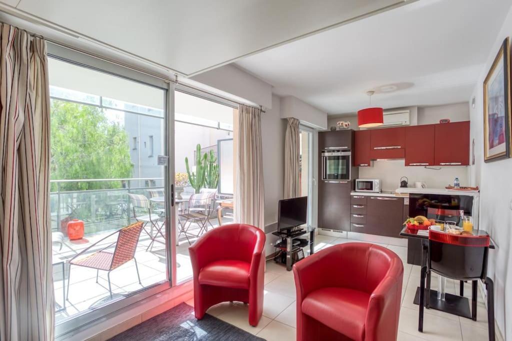 L18 Central Parking Terrace Ac 10Mins Walk To Beaches Niza Exterior foto