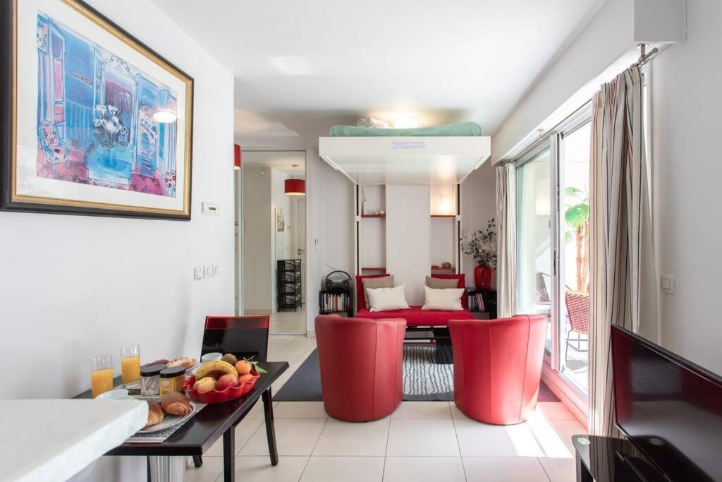 L18 Central Parking Terrace Ac 10Mins Walk To Beaches Niza Exterior foto